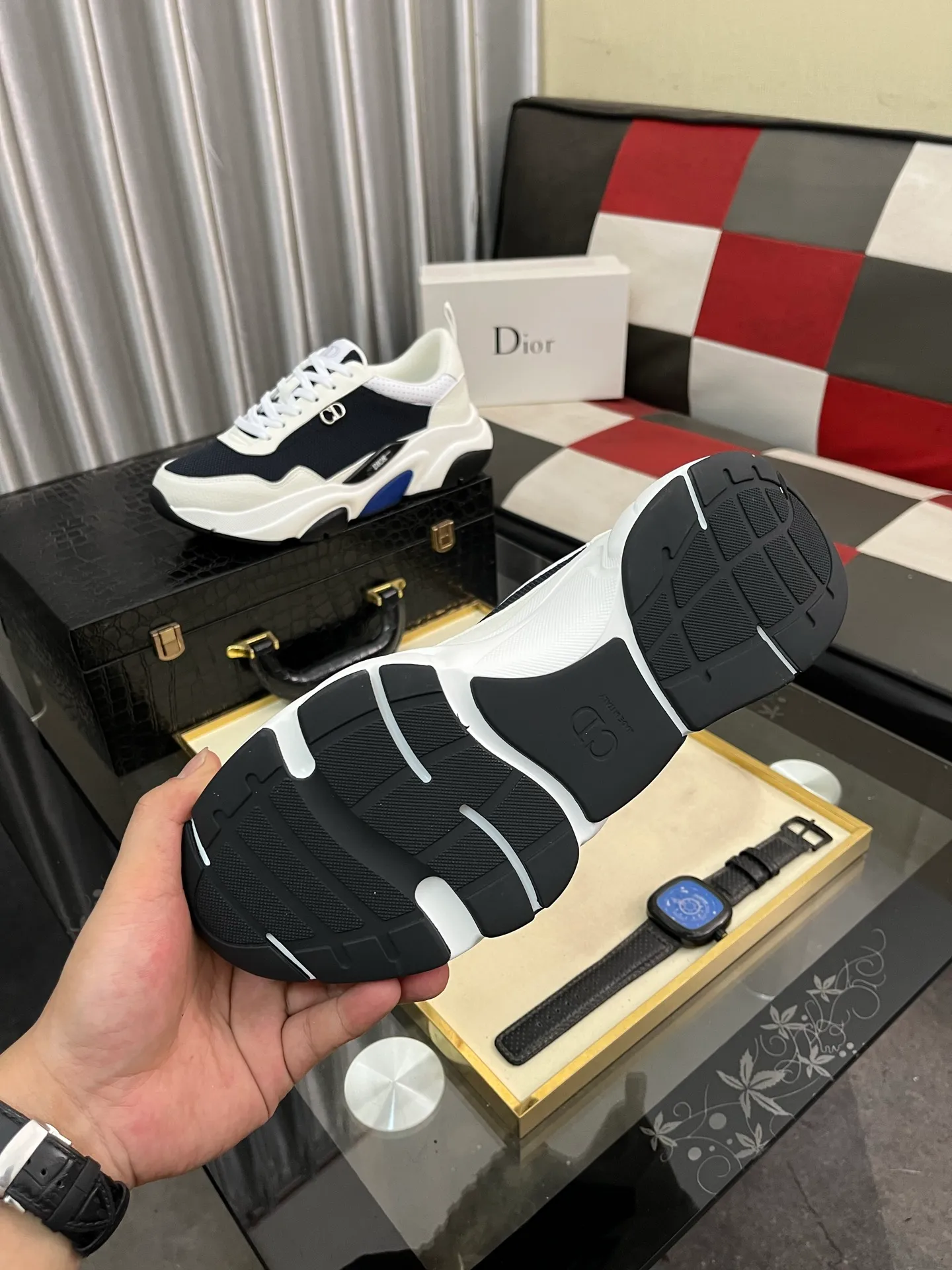 Men's Men's Shoes 💰458⌚️⌚️《DIOR*》The latest hot-selling casual shoes, top brand [seduce] luxury~purchase, top~quality. [Strong] The upper is made of imported breathable cowhide material ➕ breathable sheepskin feet (•) with fine workmanship. Original personalized fashionable soft rubber wear-resistant outsole, size: 38-444️⃣colors available